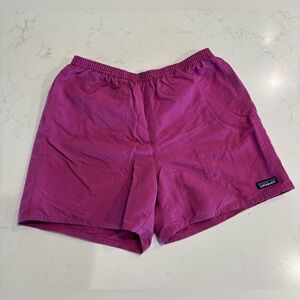 Patagonia Raspberry Baggies Shorts